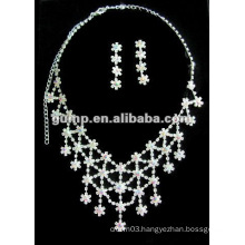 Rhinestones wedding Bridal jewelry set (GWJ12-057)